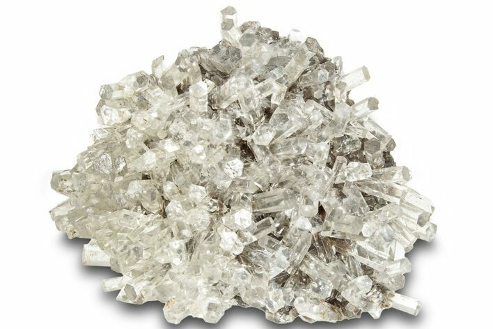 Transparent Columnar Calcite Crystal Cluster - China #319573